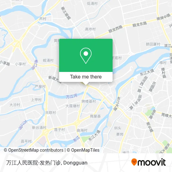 万江人民医院-发热门诊 map