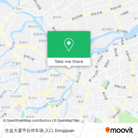 生益大厦平台停车场-入口 map