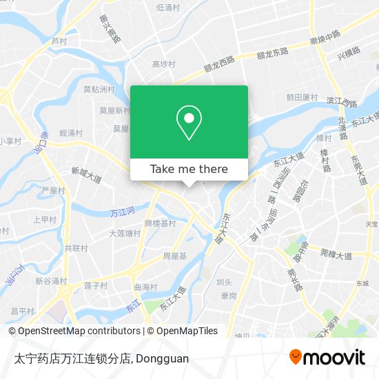 太宁药店万江连锁分店 map