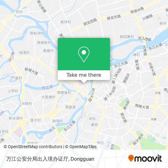 万江公安分局出入境办证厅 map