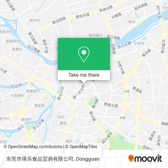 东莞市禧乐食品贸易有限公司 map