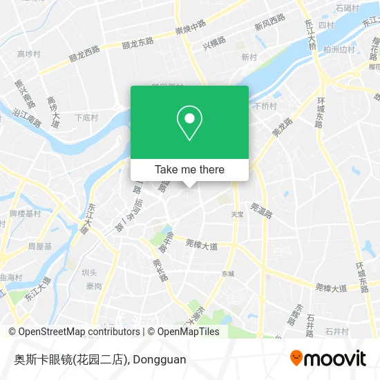 奥斯卡眼镜(花园二店) map