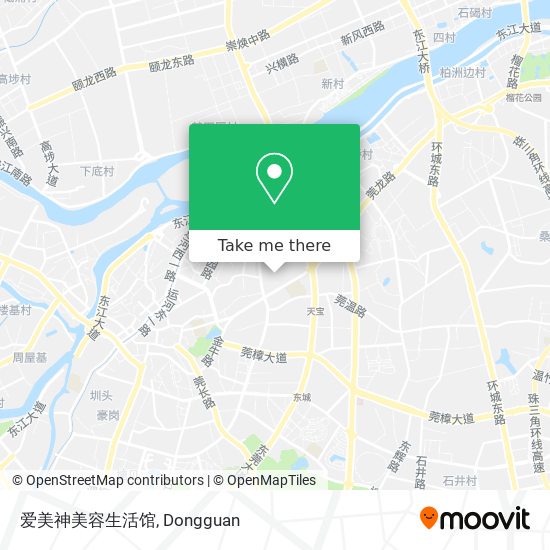爱美神美容生活馆 map