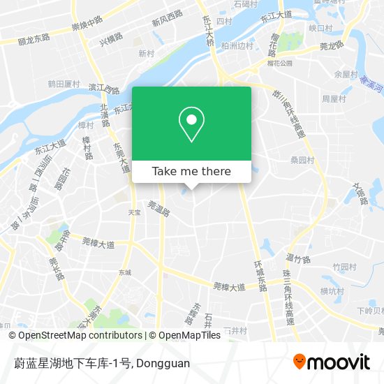 蔚蓝星湖地下车库-1号 map