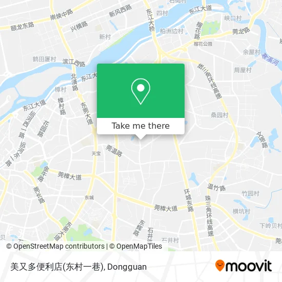 美又多便利店(东村一巷) map