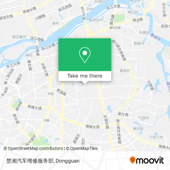楚湘汽车维修服务部 map