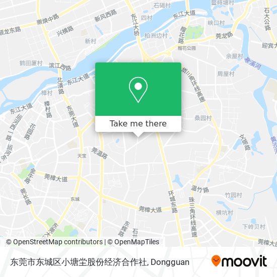 东莞市东城区小塘坣股份经济合作社 map