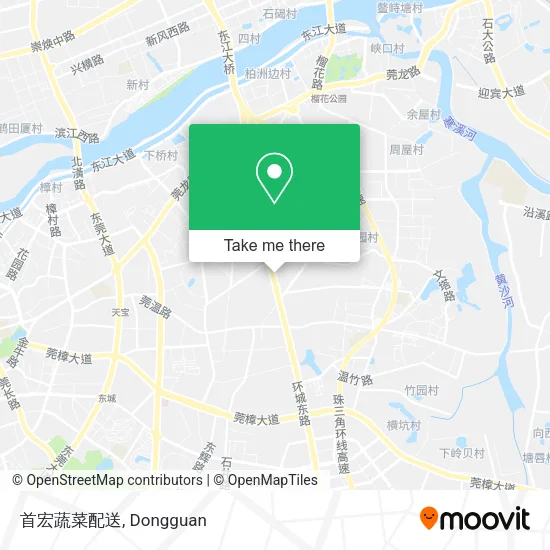 首宏蔬菜配送 map