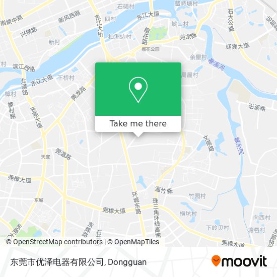 东莞市优泽电器有限公司 map