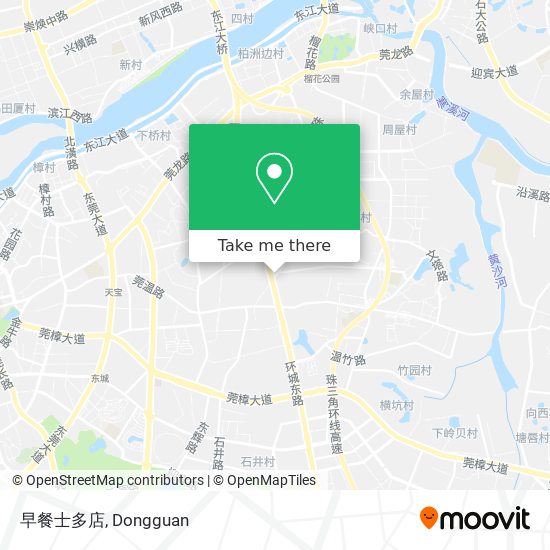 早餐士多店 map