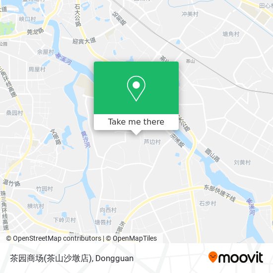 茶园商场(茶山沙墩店) map