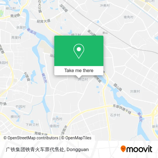广铁集团铁青火车票代售处 map