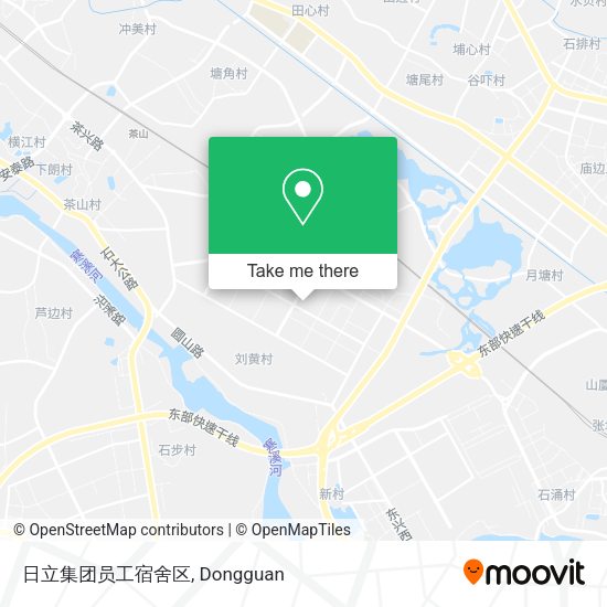 日立集团员工宿舍区 map