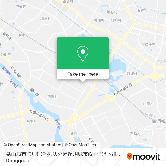 茶山城市管理综合执法分局超朗城市综合管理分队 map