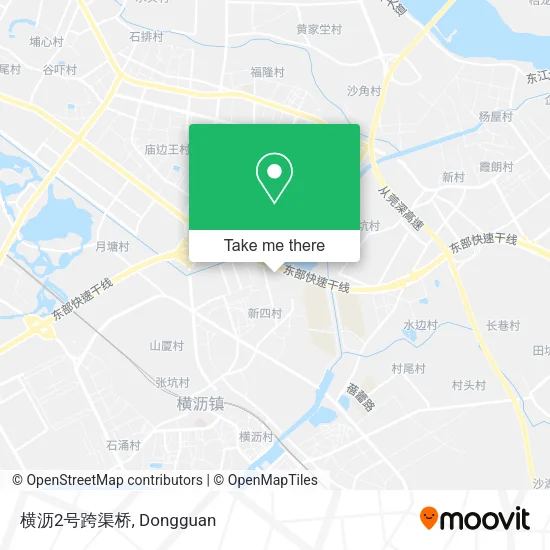 横沥2号跨渠桥 map