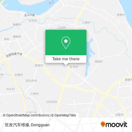 世发汽车维修 map