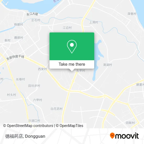 德福药店 map