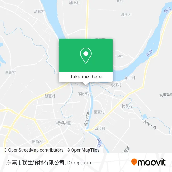 东莞市联生钢材有限公司 map