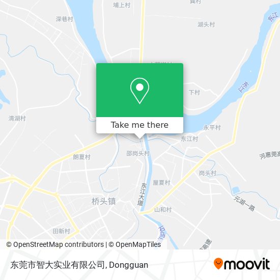 东莞市智大实业有限公司 map