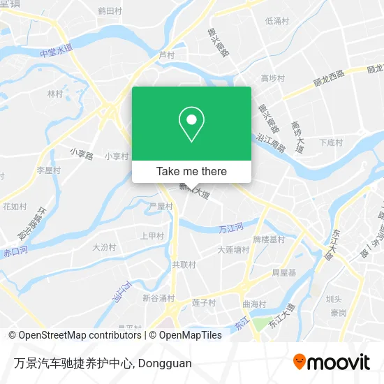 万景汽车驰捷养护中心 map