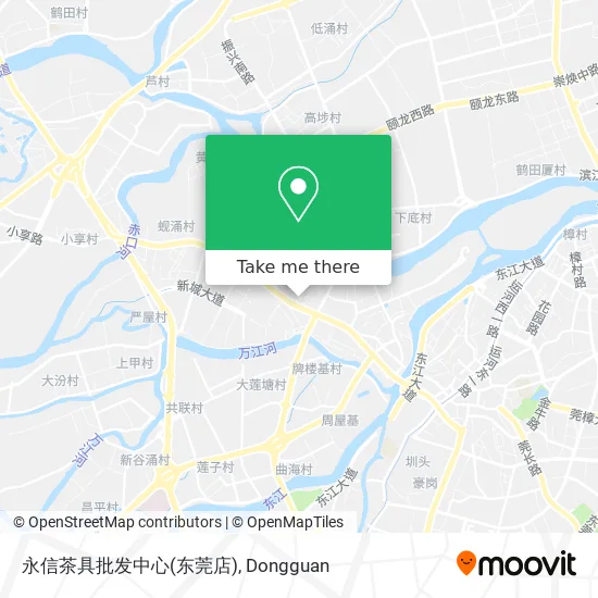 永信茶具批发中心(东莞店) map
