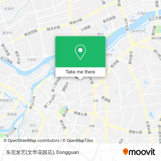 东尼发艺(文华花园店) map