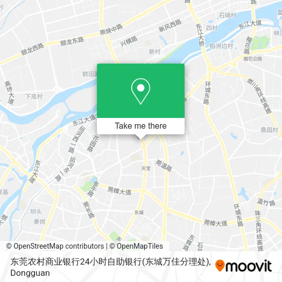 东莞农村商业银行24小时自助银行(东城万佳分理处) map