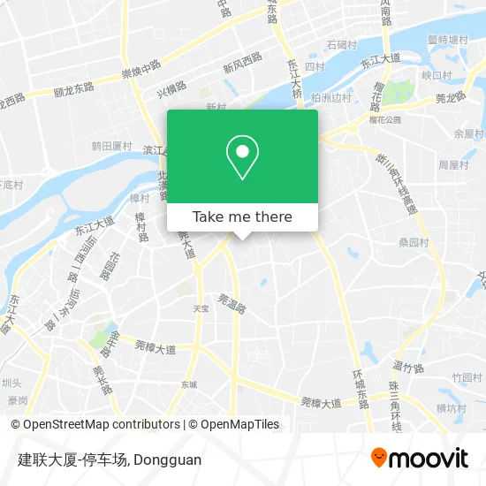 建联大厦-停车场 map