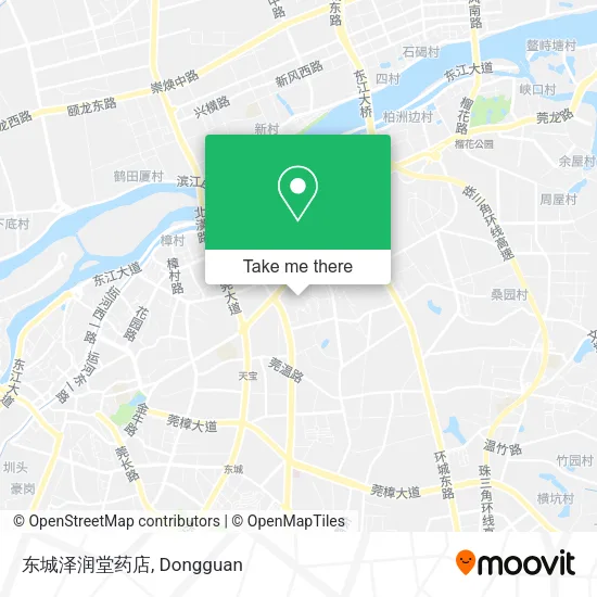 东城泽润堂药店 map