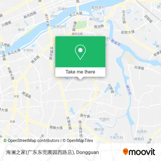海澜之家(广东东莞圃园西路店) map