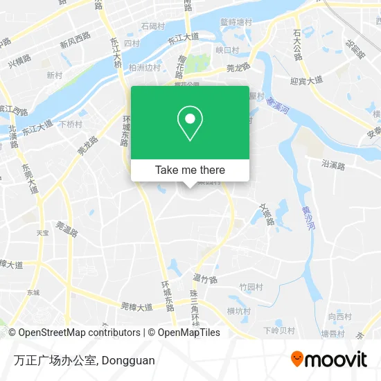 万正广场办公室 map