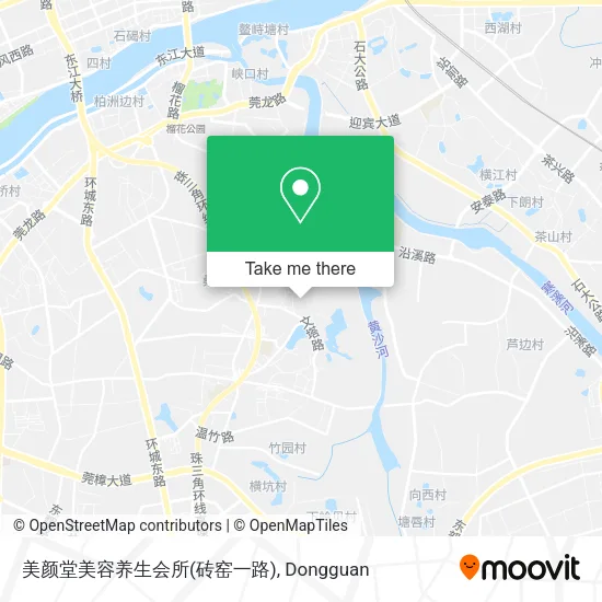 美颜堂美容养生会所(砖窑一路) map