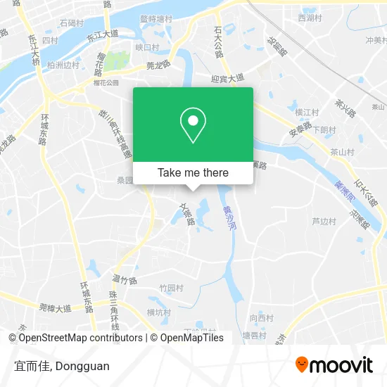 宜而佳 map