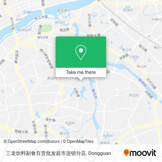 三龙饮料副食百货批发超市连锁分店 map