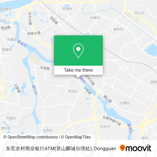 东莞农村商业银行ATM(茶山麟城分理处) map