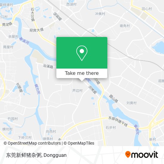 东莞新鲜猪杂粥 map