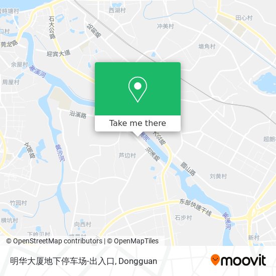 明华大厦地下停车场-出入口 map