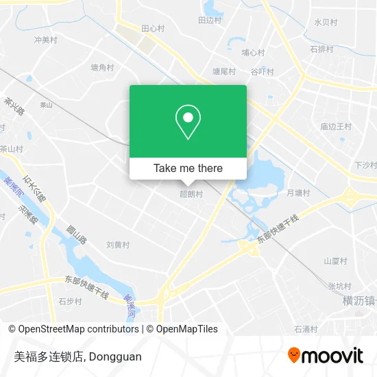 美福多连锁店 map