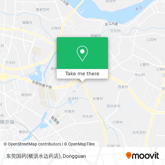 东莞国药(横沥水边药店) map