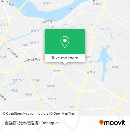 金福百货(永福路店) map