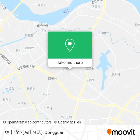 德丰药业(东山分店) map