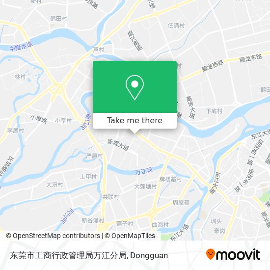 东莞市工商行政管理局万江分局 map