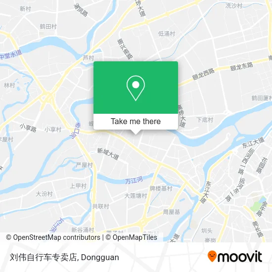 刘伟自行车专卖店 map