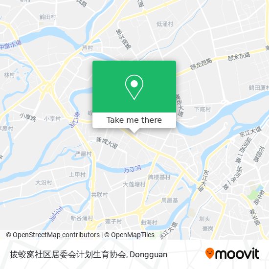 拔蛟窝社区居委会计划生育协会 map