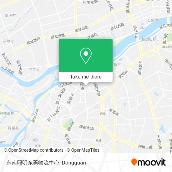 东南照明东莞物流中心 map