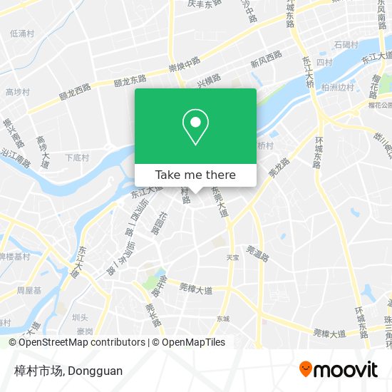 樟村市场 map