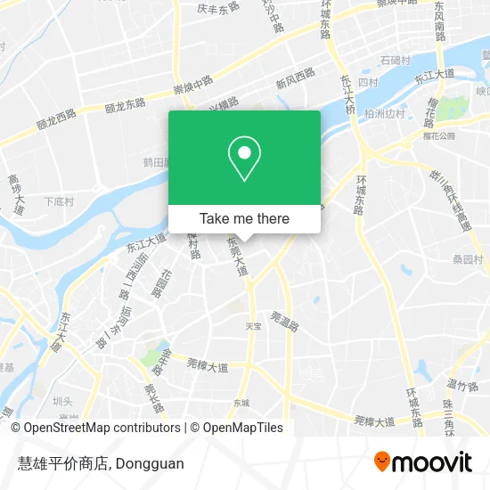 慧雄平价商店 map
