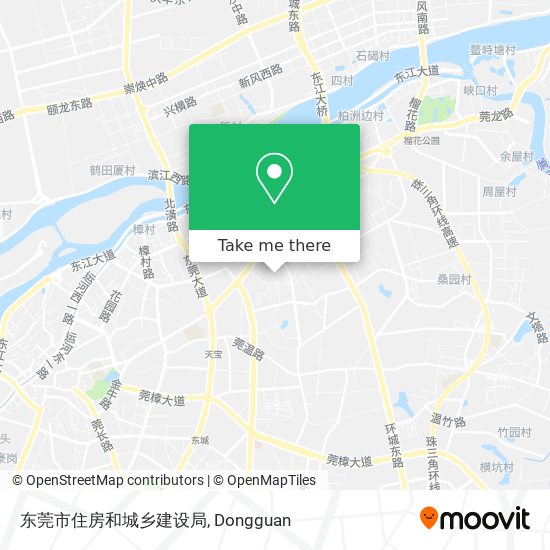 东莞市住房和城乡建设局 map
