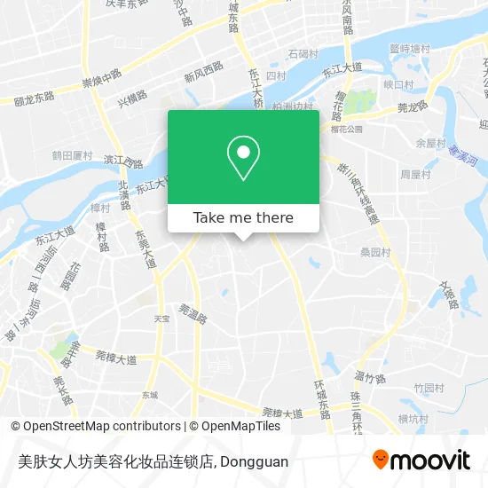 美肤女人坊美容化妆品连锁店 map