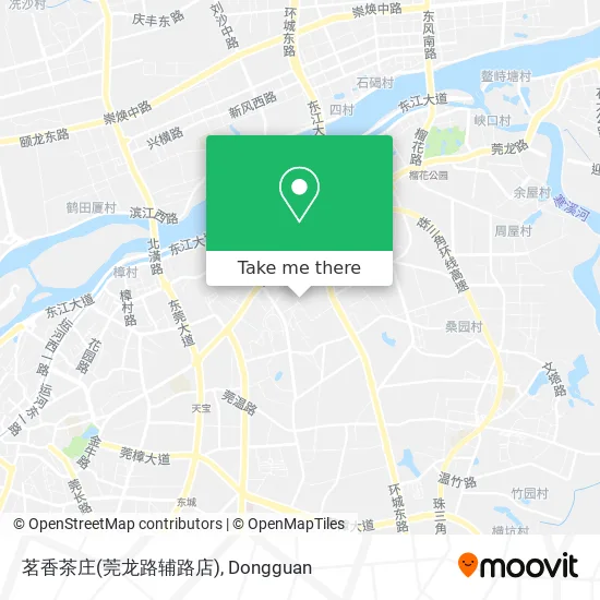 茗香茶庄(莞龙路辅路店) map